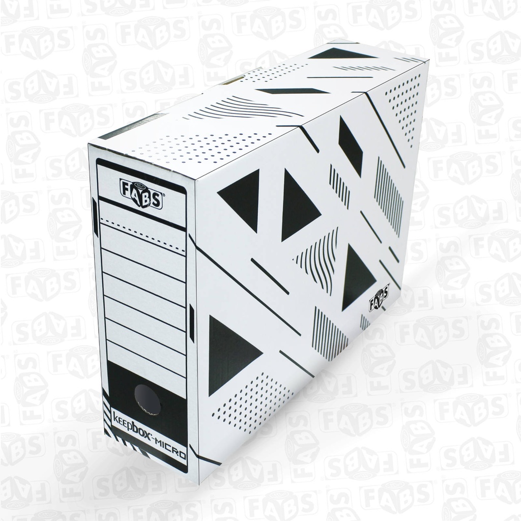 Boite à archive FABS en carton Dos 10 | micro 