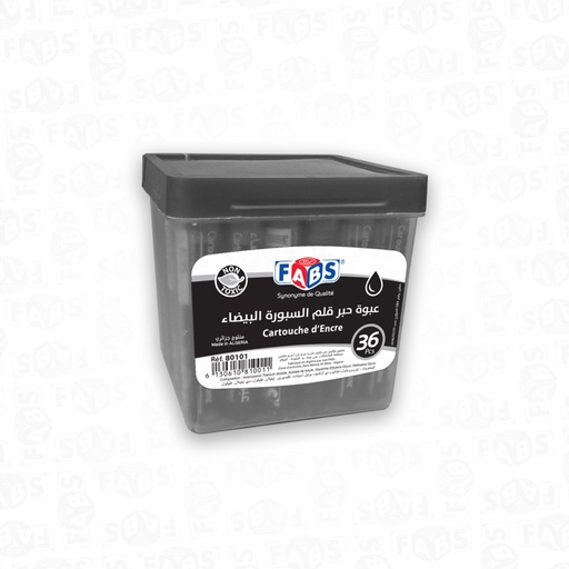 Cartouche marqueur Fabs noir
